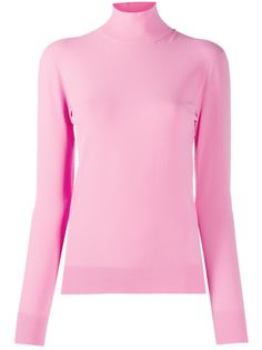 Bottega Veneta трикотажный джемпер с воротником-воронкой