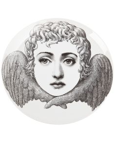 Fornasetti тарелка с рисунком