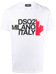 Dsquared2 футболка Milano с принтом