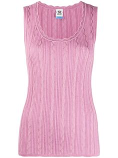 M Missoni трикотажный топ без рукавов
