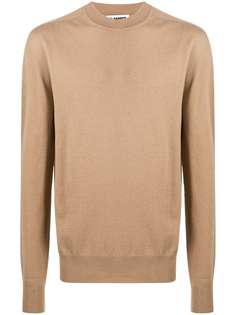 Jil Sander кашемировый пуловер с круглым вырезом