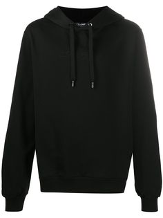 Dolce & Gabbana толстовка с капюшоном и вышитым логотипом