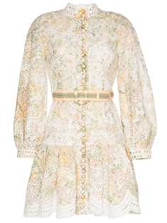 Zimmermann платье мини Amelie