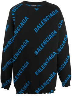 Balenciaga джемпер с логотипом