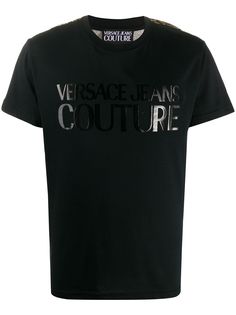 Versace Jeans Couture футболка с принтом Logo Baroque