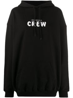 Balenciaga худи оверсайз Crew