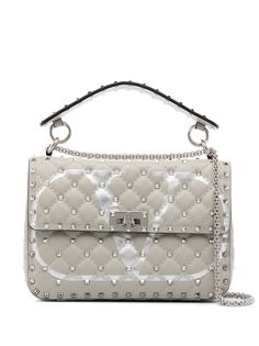 Valentino Garavani сумка на плечо Rockstud Spike с логотипом VLogo