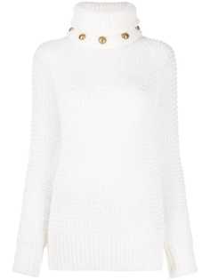 Balmain джемпер с высоким воротником