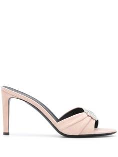 Giuseppe Zanotti босоножки Reeva с кристаллами