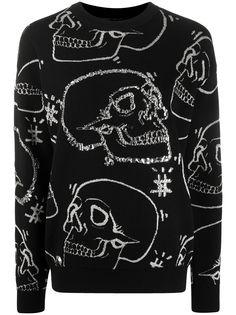 Philipp Plein джемпер с декором Skull