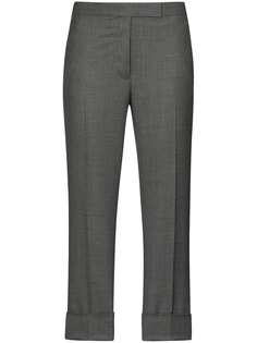 Thom Browne укороченные брюки кроя слим