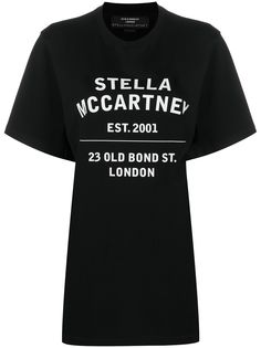 Stella McCartney футболка с принтом 23 Old Bond St