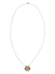 HARWELL GODFREY золотое колье с перламутром