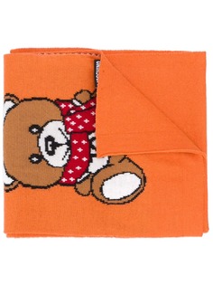 Moschino шарф Teddy Bear вязки интарсия