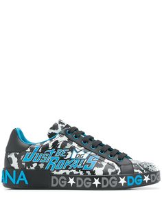 Dolce & Gabbana кеды Portofino с принтом