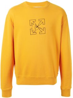 Off-White толстовка с логотипом