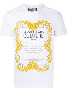 Versace Jeans Couture футболка с логотипом