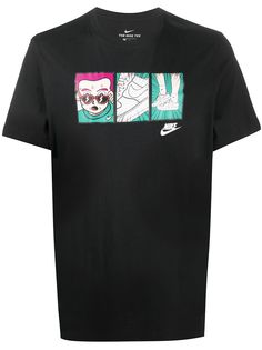 Nike футболка с принтом