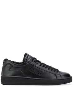 Kenzo кроссовки с нашивкой-логотипом