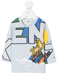 Kenzo Kids футболка с логотипом