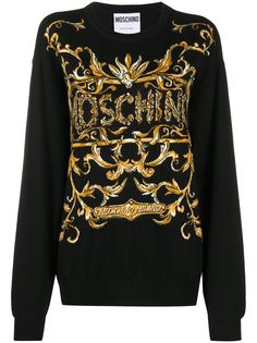 Moschino толстовка с логотипом