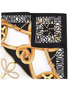 Moschino шарф с логотипом