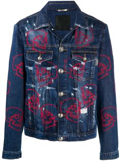 Philipp Plein джинсовая куртка
