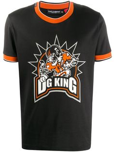 Dolce & Gabbana футболка с принтом DG King