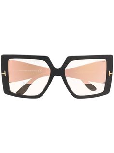 Tom Ford Eyewear солнцезащитные очки Quinn в квадратной оправе