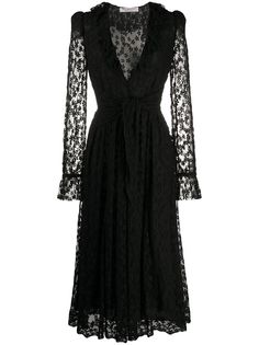 Philosophy Di Lorenzo Serafini платье с цветочной вышивкой