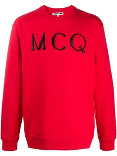 McQ Alexander McQueen толстовка с вышитым логотипом