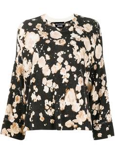 Boutique Moschino джемпер с длинными рукавами и цветочным узором