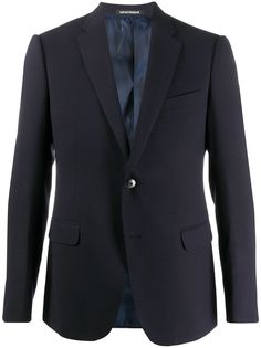 Emporio Armani однобортный пиджак