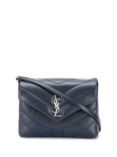 Saint Laurent стеганая сумка через плечо Loulou