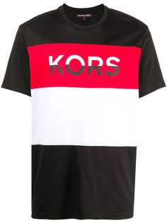 Michael Kors футболка в стиле колор-блок