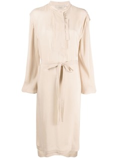 Maison Flaneur платье с длинными рукавами и завязками