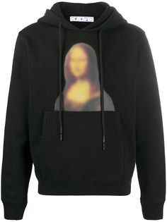 Off-White худи Blurred Monalisa