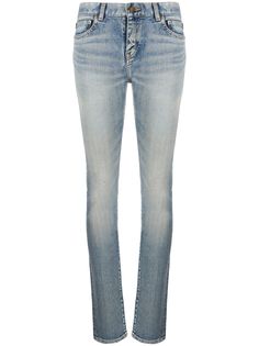 Saint Laurent джинсы кроя слим