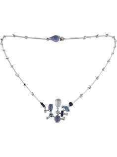 Cartier колье Meli Melo 2000-х годов из белого золота с камнями и бриллиантами