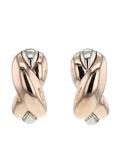 Cartier серьги 1990-х годов из розового и белого золота