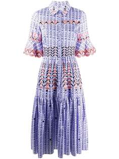 Temperley London платье миди Poet