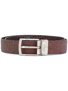 Etro ремень с принтом пейсли