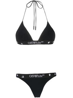 Off-White бикини с треугольными чашками