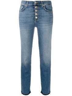 7 For All Mankind укороченные джинсы прямого кроя