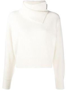 Brunello Cucinelli кашемировый джемпер с высоким воротником