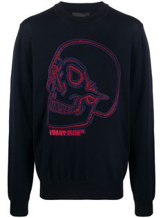 Philipp Plein толстовка с вышитым логотипом