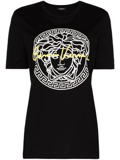 Versace футболка с логотипом Medusa