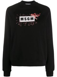 MSGM толстовка с логотипом