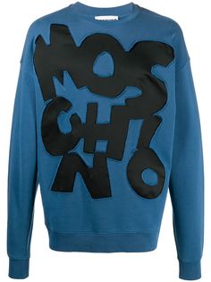 Moschino толстовка с логотипом