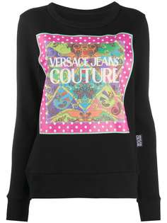 Versace Jeans Couture толстовка с принтом пейсли